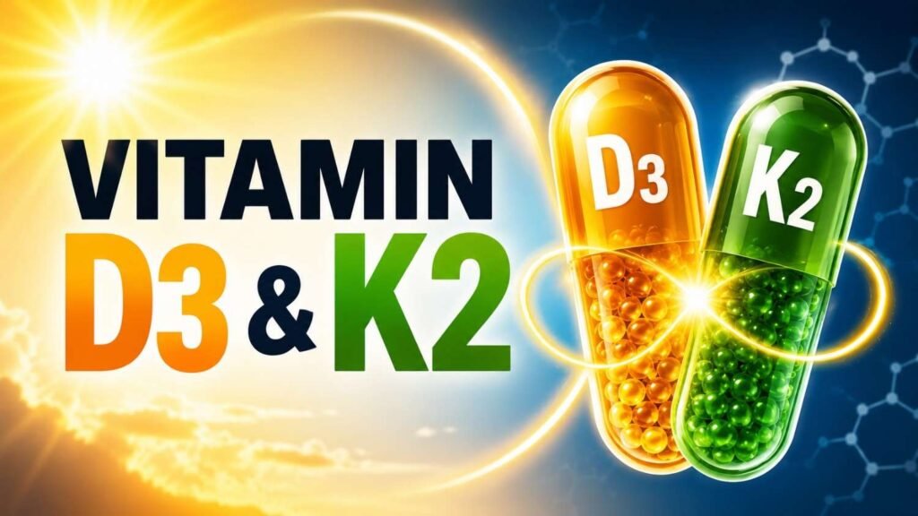How Vitamin D3 and Vitamin K2 work together to route calcium directly to your bones while keeping your cardiovascular system clear.