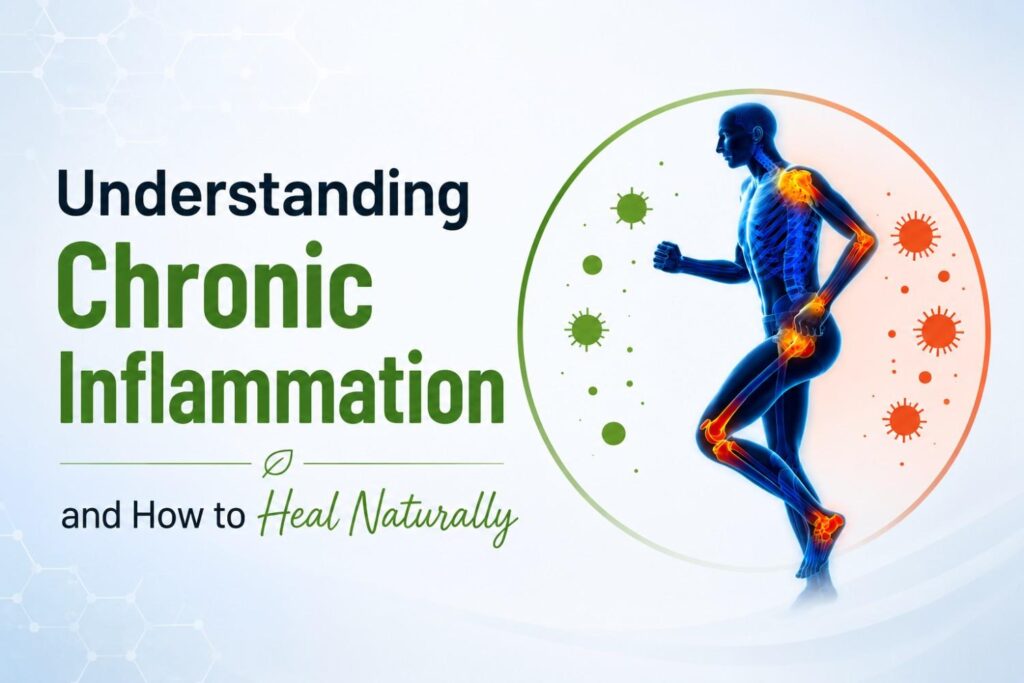 Understanding chronic inflammation and how to heal naturally with lifestyle changes and anti-inflammatory habits