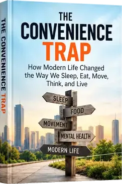 The Convenience Trap ebook on how modern life changed sleep, eating, movement and health
